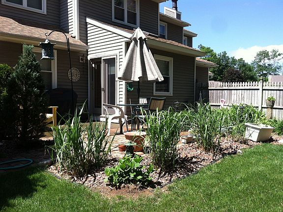 back yard patio