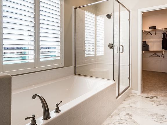 Master Bathroom with Walk-In Closet View