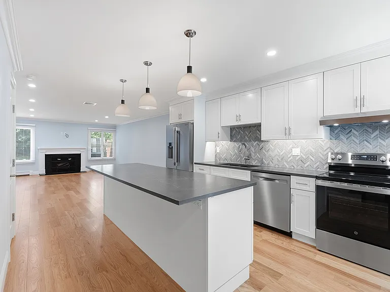 kitchen with view to dining room / living room