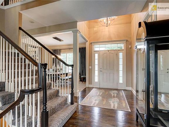 Open foyer has tons of natural light.