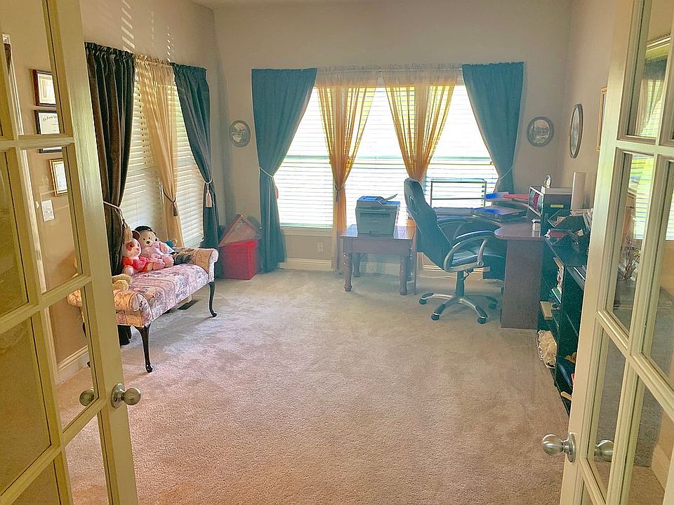 Office off of living room