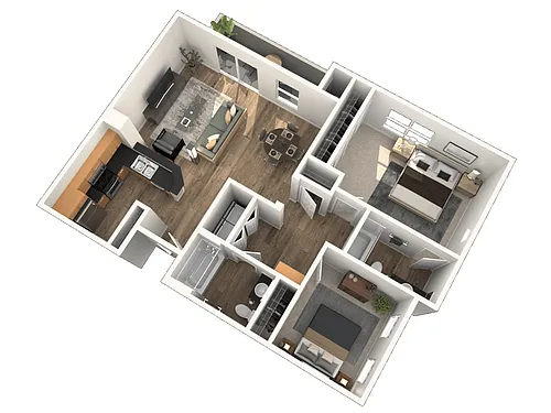 Floor plan Plan B