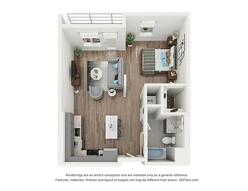 Floor plan B