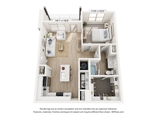 Floor plan A1