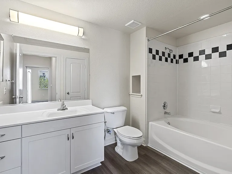Spa inspired bathrooms with large soaking tubs