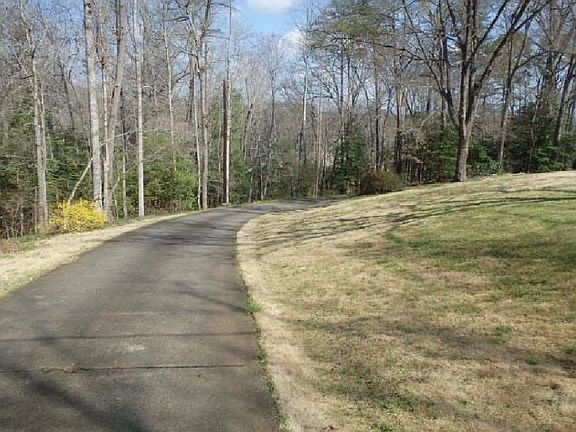 Private Winding Driveway