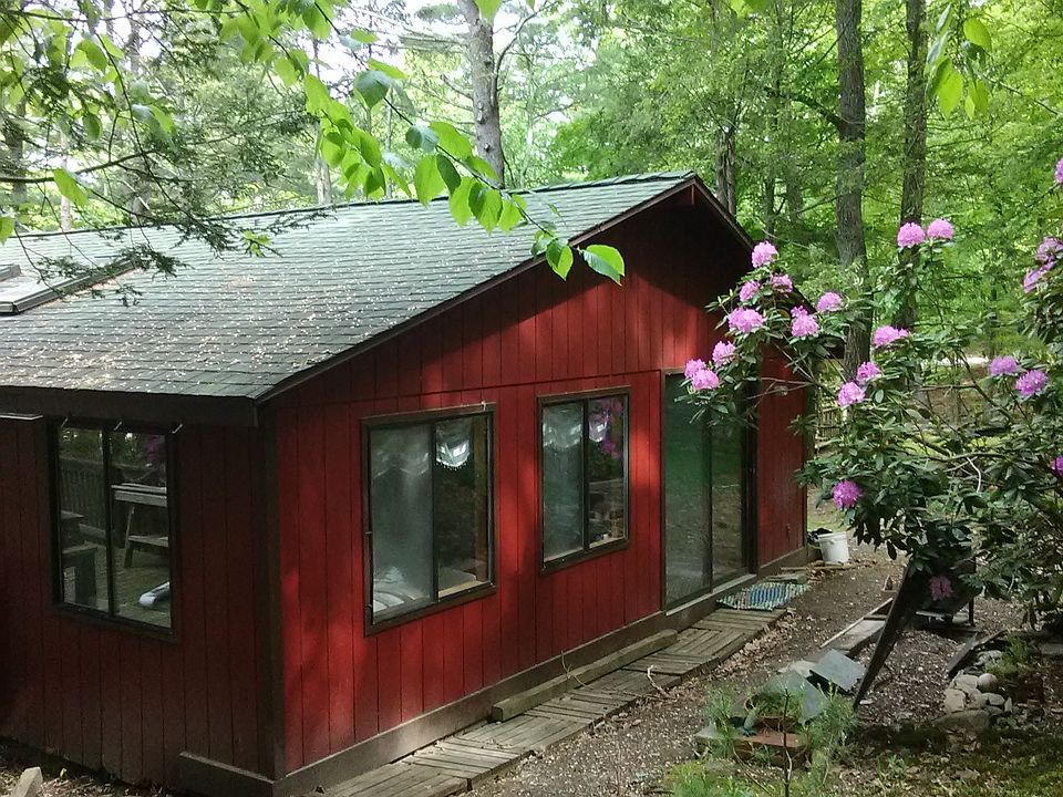 rear of the house