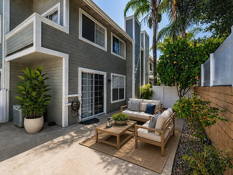 Outside Area Virtually Staged