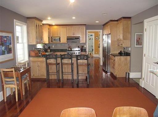 Kitchen From Dining Area