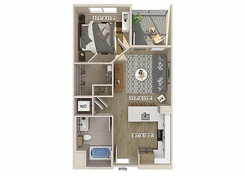 Floor plan A1