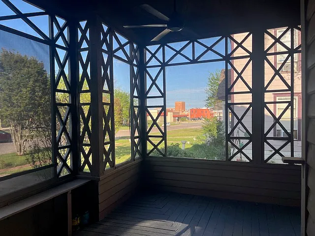 View to downtown!