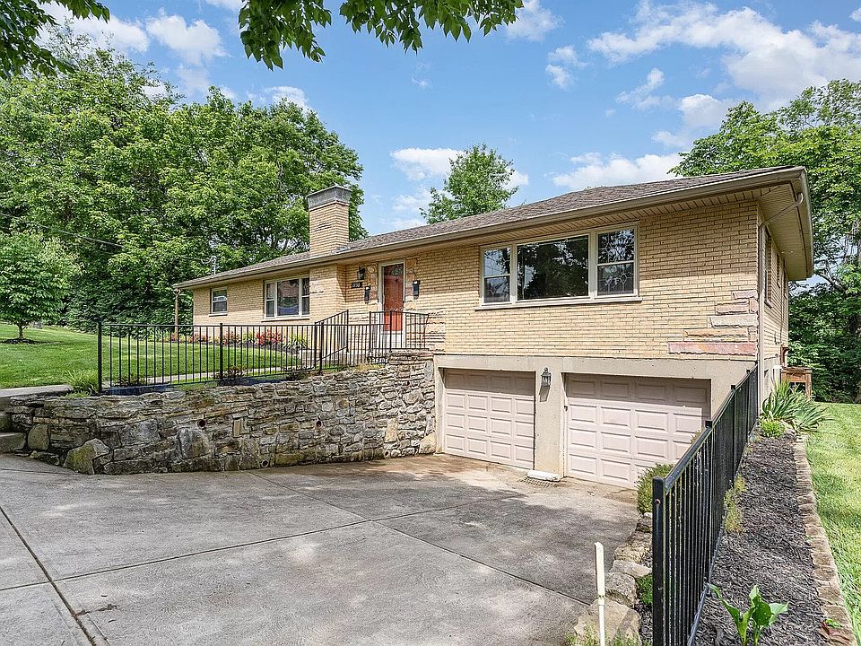Left attached garage door