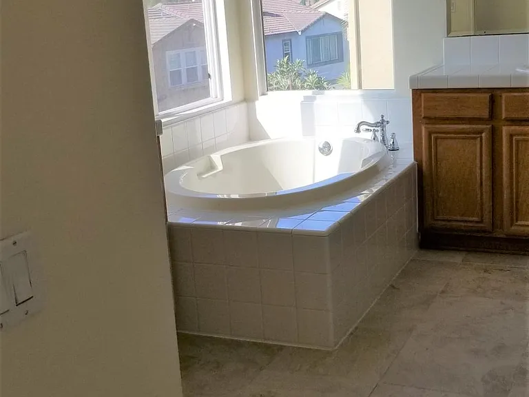 Master Bathroom on 2nd floor. Has 180 degrees view of Black Mountain