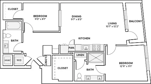 Floor plan B01