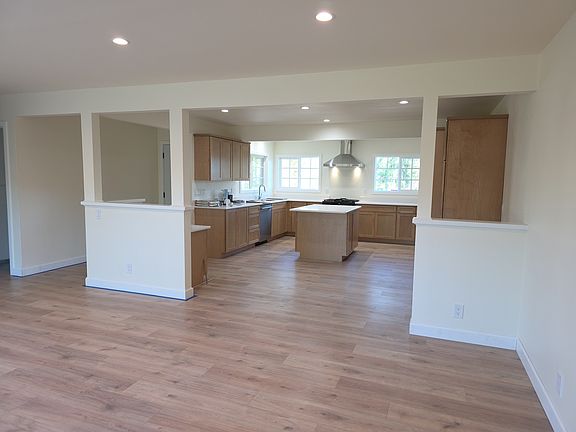 Kitchen open to livingroom