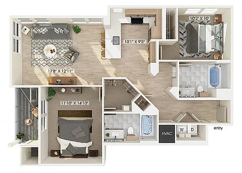 Floor plan B6 Phase 1