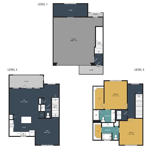 Floor plan B25A