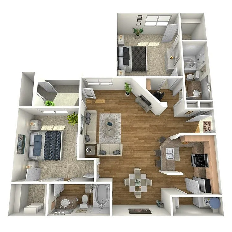 Floor plan B2R