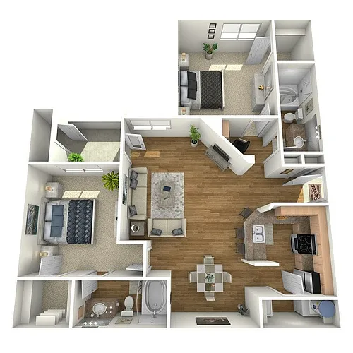 Floor plan B2R