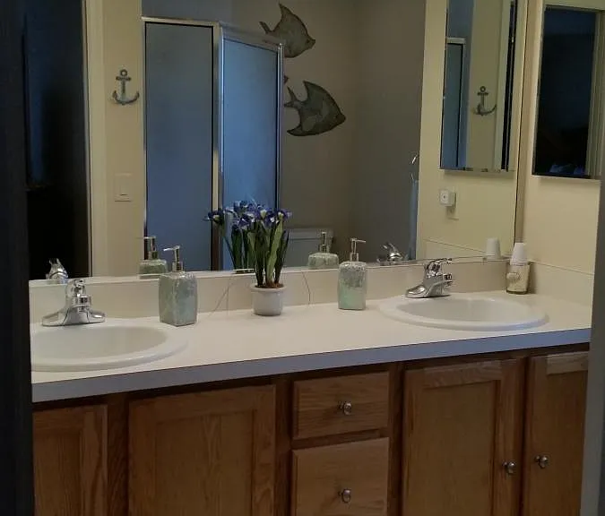 Master Bath with walk in shower