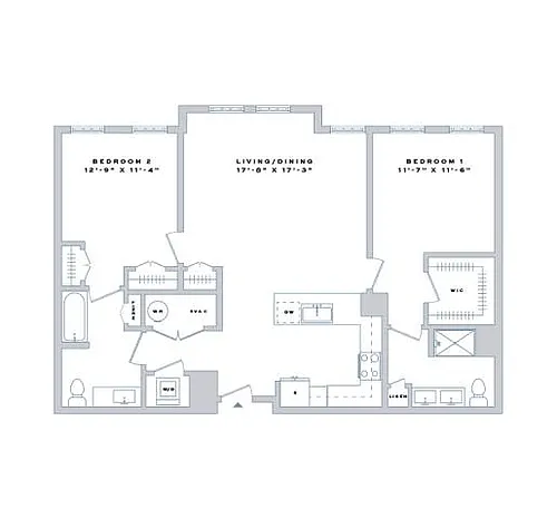 Floor plan B13