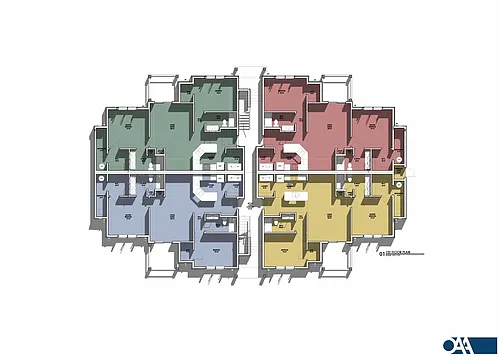 Floor plan 2 Bedroom 2 Bath