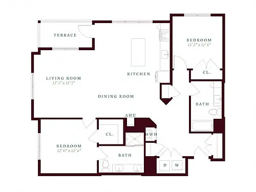 Floor plan B14