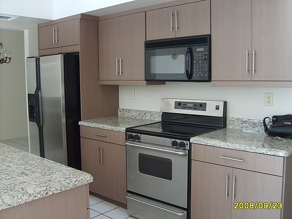Kitchen with stainless steel