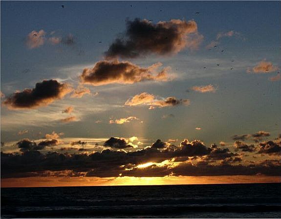 Beautifull Mission Beach Sunset