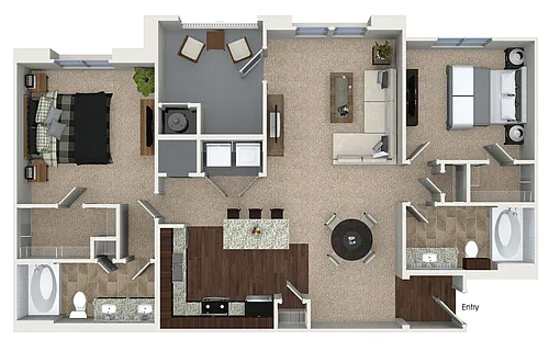 Floor plan B2
