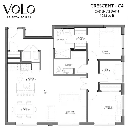 Floor plan Crescent