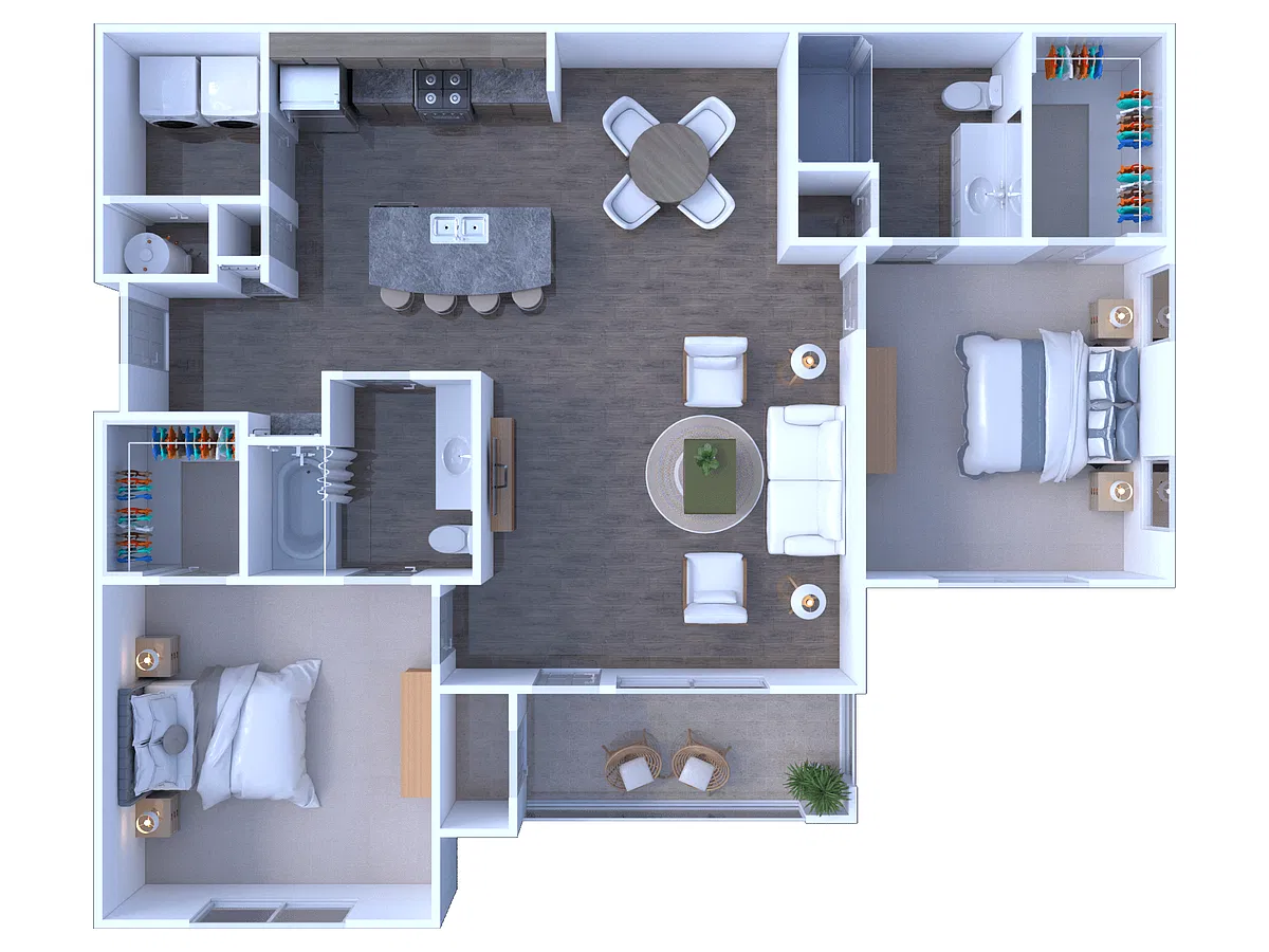 Floor plan B2A
