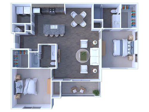 Floor plan B2A