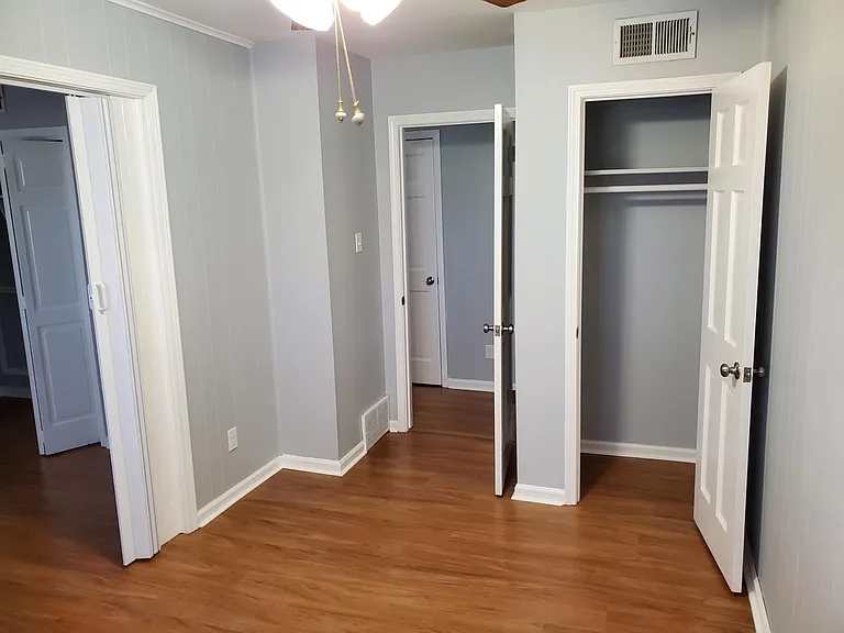 Main upstairs bedroom and closets