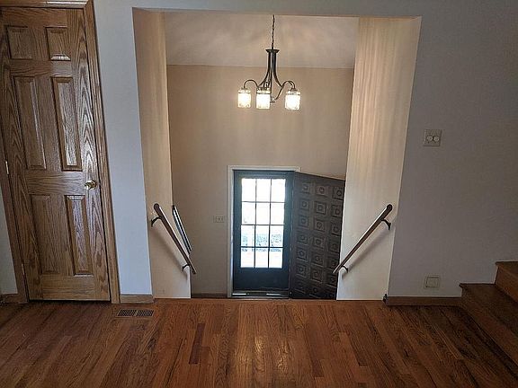 Entryway with new fixture