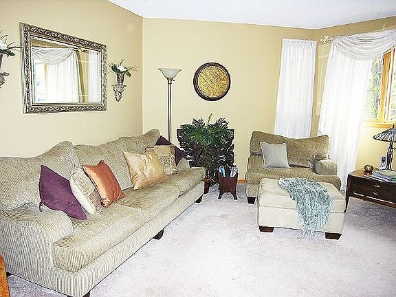 Living room off foyer