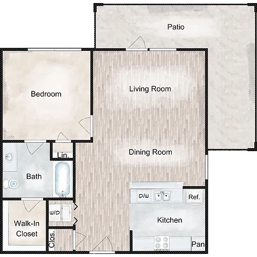 Floor plan A1C