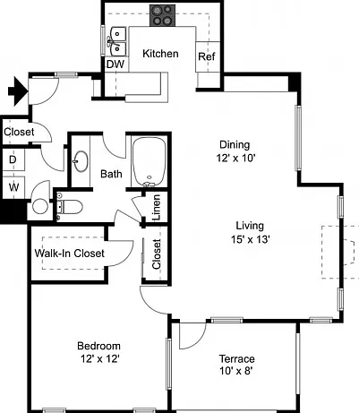Essex 2D with Room Dimensions Essex 2D with Room Dimensions
