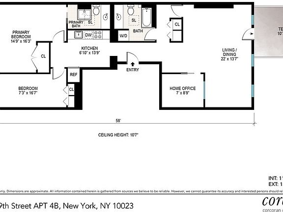 2nd image of 44 W 69th St APT 4B