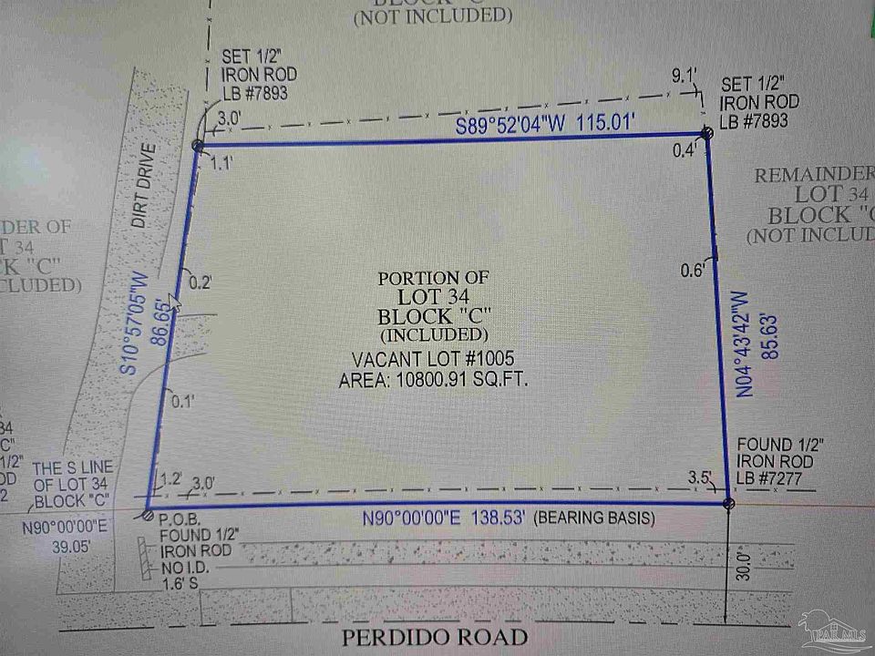 1st image of 1005 Perdido Rd #B