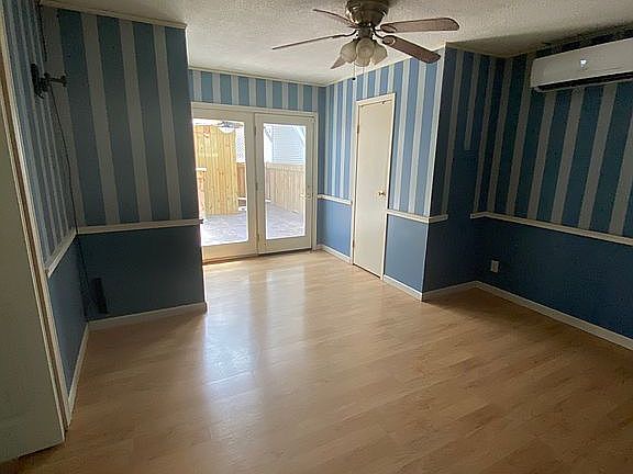 Master bedroom to patio