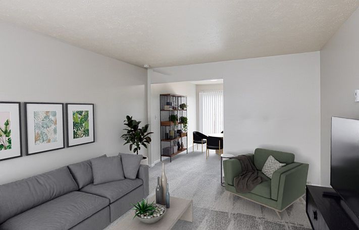Living Room to Dining Room