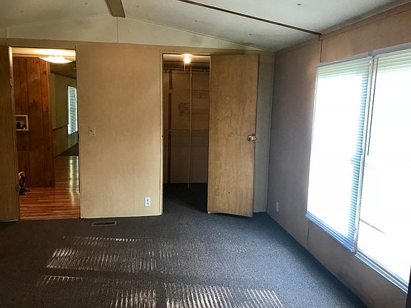 Master bedroom with walk-in closet