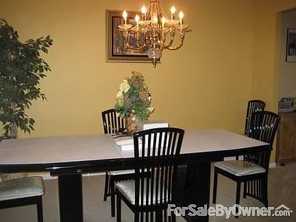 Elegant formal dining room