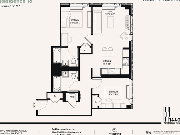 2nd image of 1440 Amsterdam Ave #1413