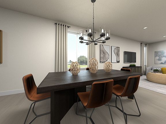 A virtual rendering of the 1480 plan at Summerstone in Tucson, AZ.