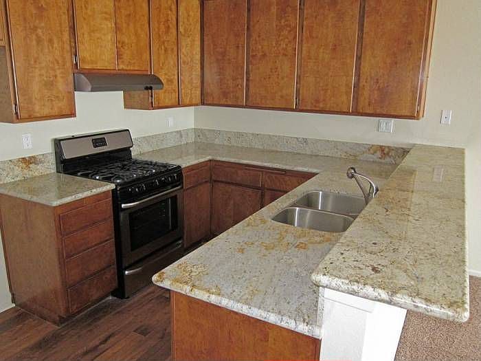 Large kitchen with bar