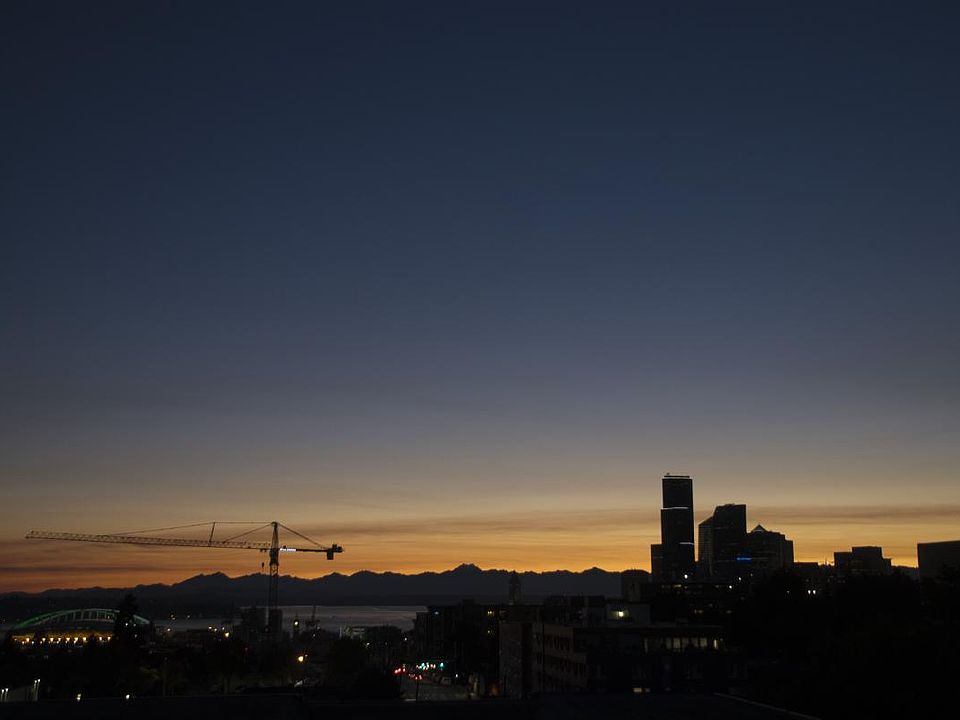 View from apartment - Sunset