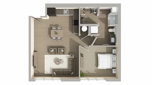 Floor plan A22