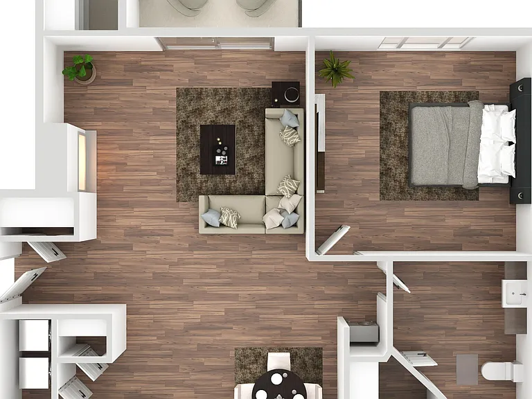 1 Bedroom | 1 Bath | 692 SF 1 Bedroom | 1 Bath | 692 SF